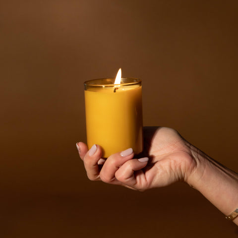 The Beekeeper - Honey + Clover - 8oz Glass Candle - image 4
