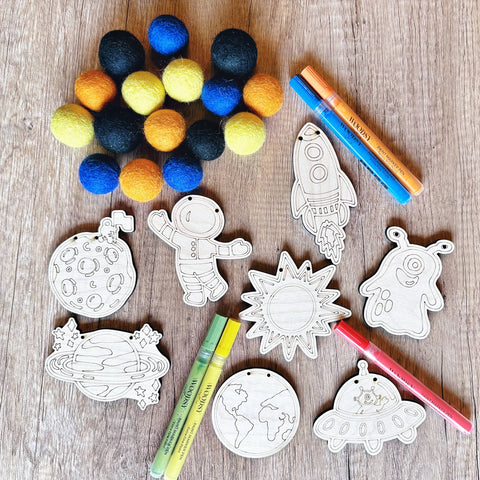 DIY Craft Kit - Outer Space Garland - image 3