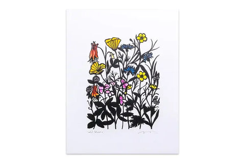 Wild Blooms 11x14 Print