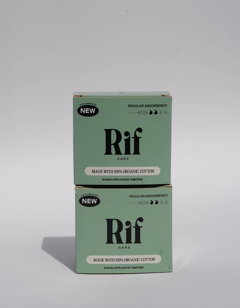 Regular Absorbency Organic Non Applicator Tampons (18 ct)