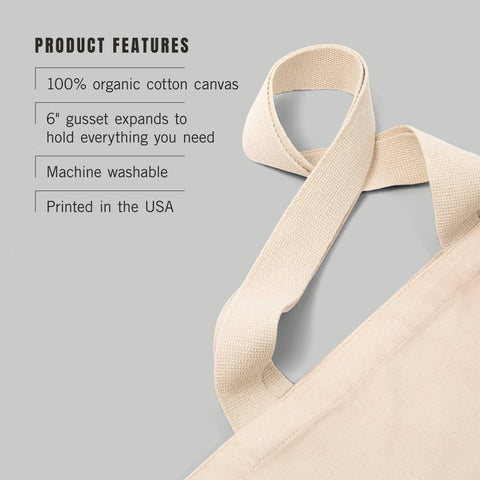 Tacoma, WA Organic Cotton Tote Bag - image 4