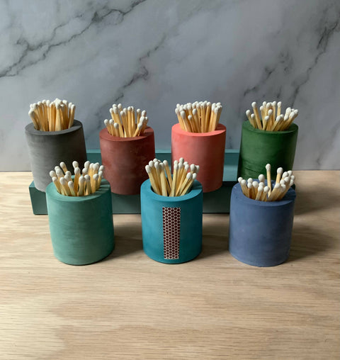Concrete match stick holder - image 2
