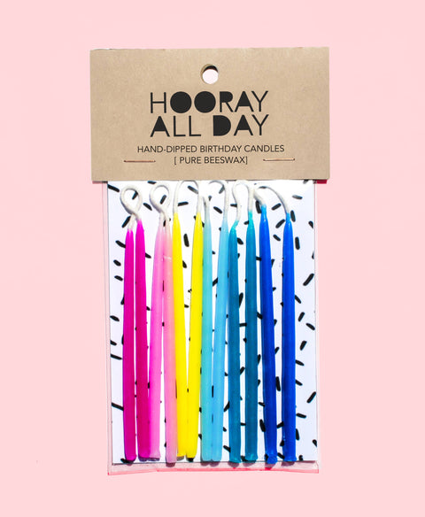 100% Beeswax Hand-Dipped Birthday Candles - image 3