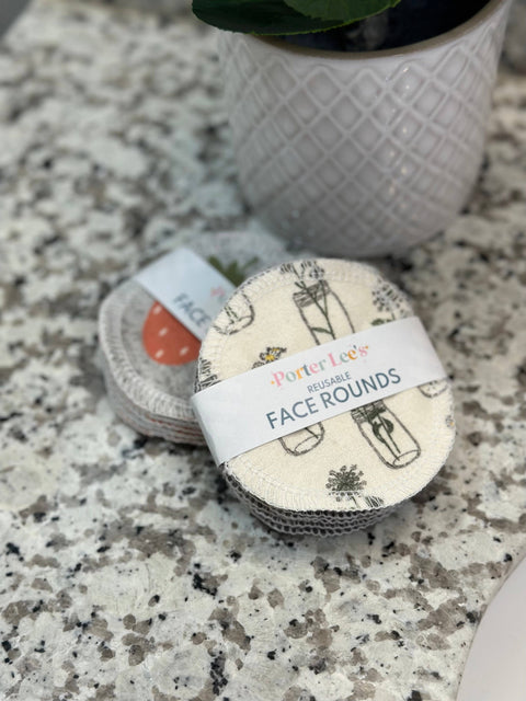 Reusable Face Rounds
