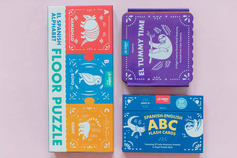 El Tummy Time: A High-Contrast Board Book for Babies