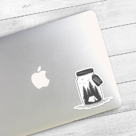 Collect Moments Not Things Sticker - image 3