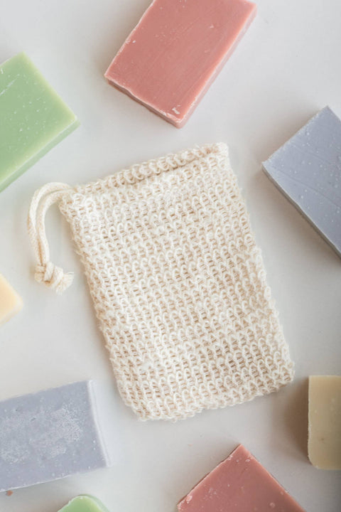 CASA AGAVE Woven Soap Bag - Exfoliating Scrubber - No Tox Life - image 4