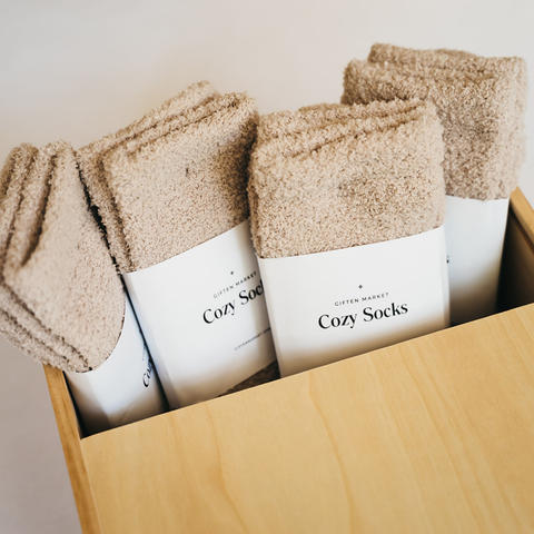 Ivory Cozy Socks - image 3