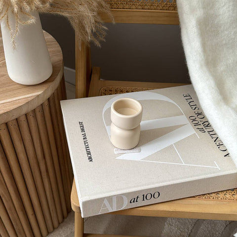 Scandi Elevated Single Tea Light Candle Holder - image 9