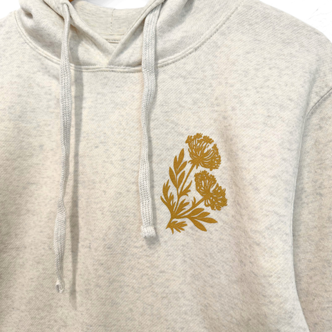 Wild Field Unisex Hoodie - Heather Natural - image 4
