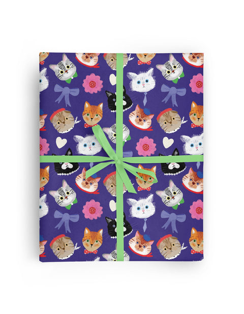 Cat Fancy Rolled Gift Wrap