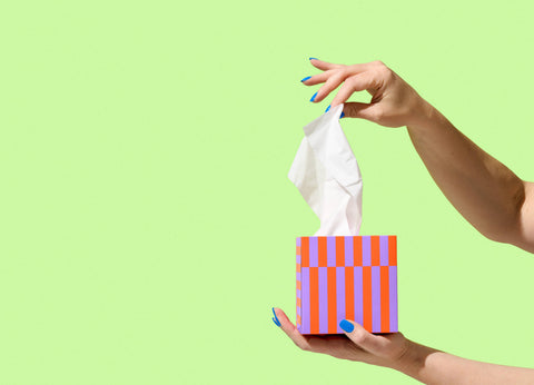 100% Bamboo Tissues Box