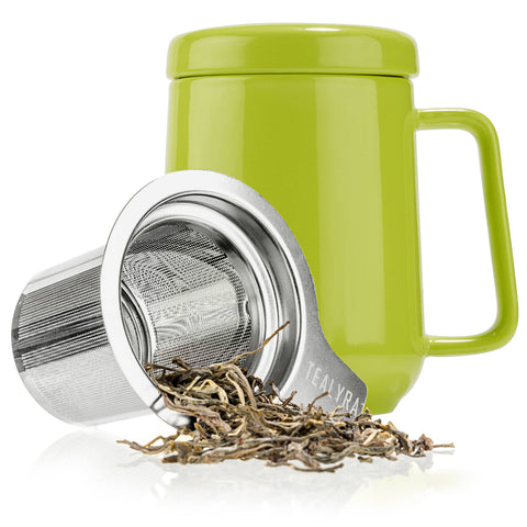Peak Porcelain Ceramic Mug With Metal Infuser 19oz - image 8