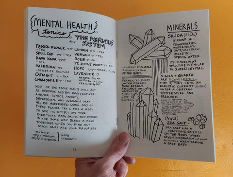 Healing Your Magical Body with Plants & Minerals (Zine)