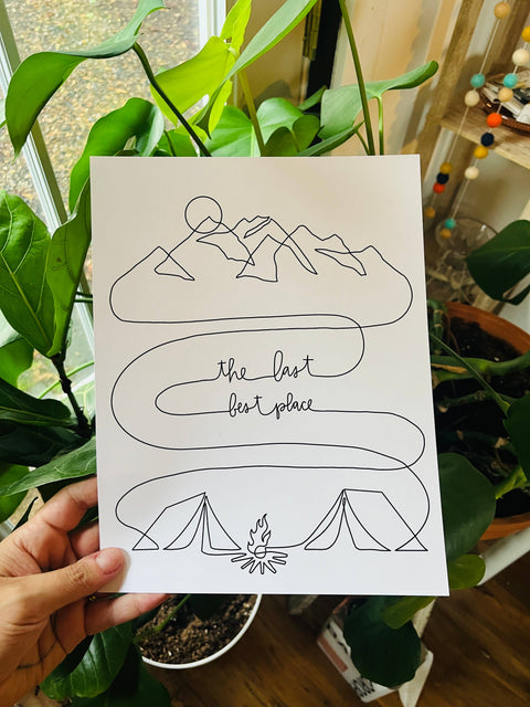 Last Best Place Art Print 8.5 x 11 - image 3