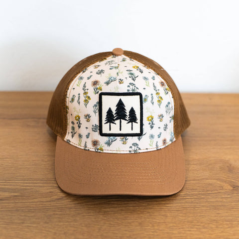 Three Tree Trucker- Floral - image 3