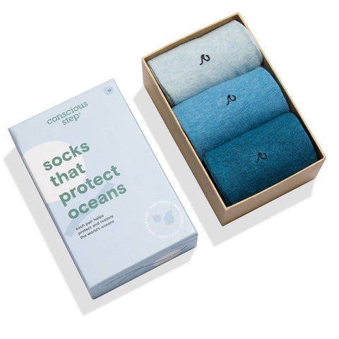 Socks that Protect Oceans | Boxed Set - Ocean Gifts