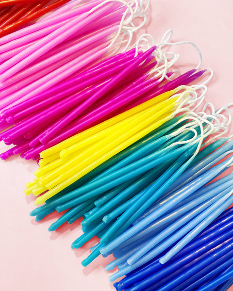 100% Beeswax Hand-Dipped Birthday Candles - image 9