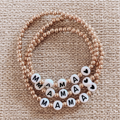 Mama Beaded Bracelet