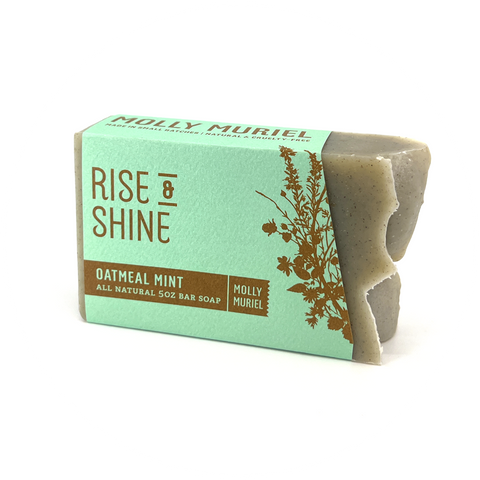 Rise & Shine Soap Bar (Oatmeal Mint) 5oz