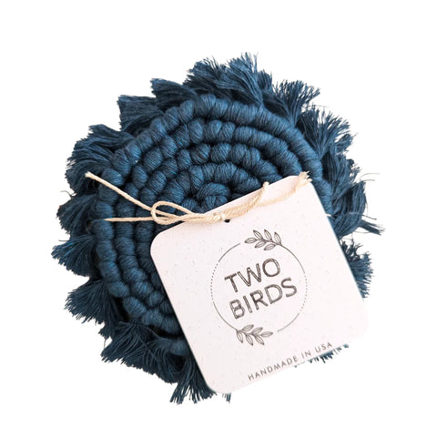 Macrame Coaster Set of 2 - image 18