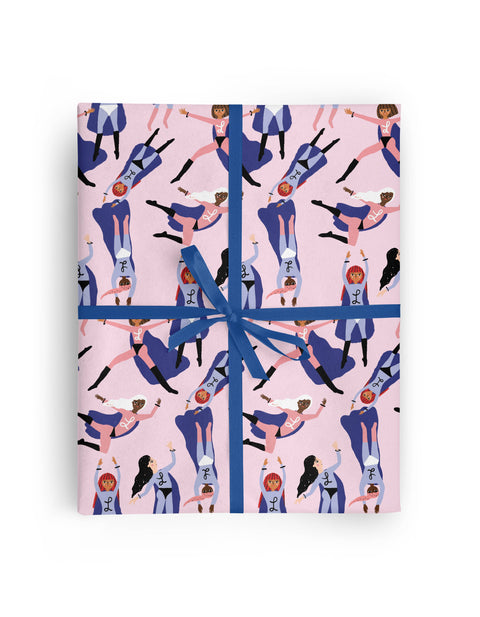 Gift Wrap - SUPERHEROES